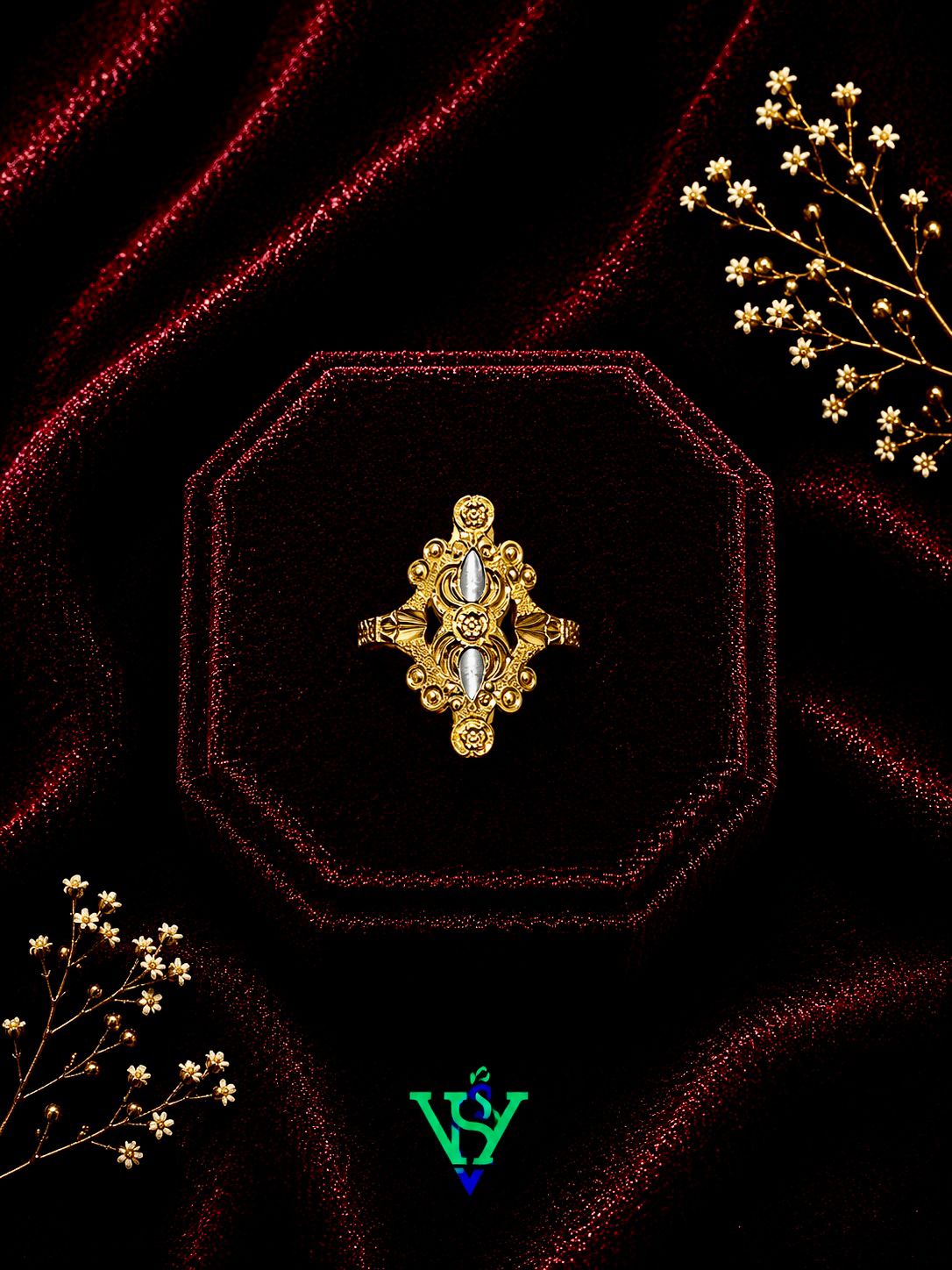 Lightweight Daily Wear 916 Gold Ring