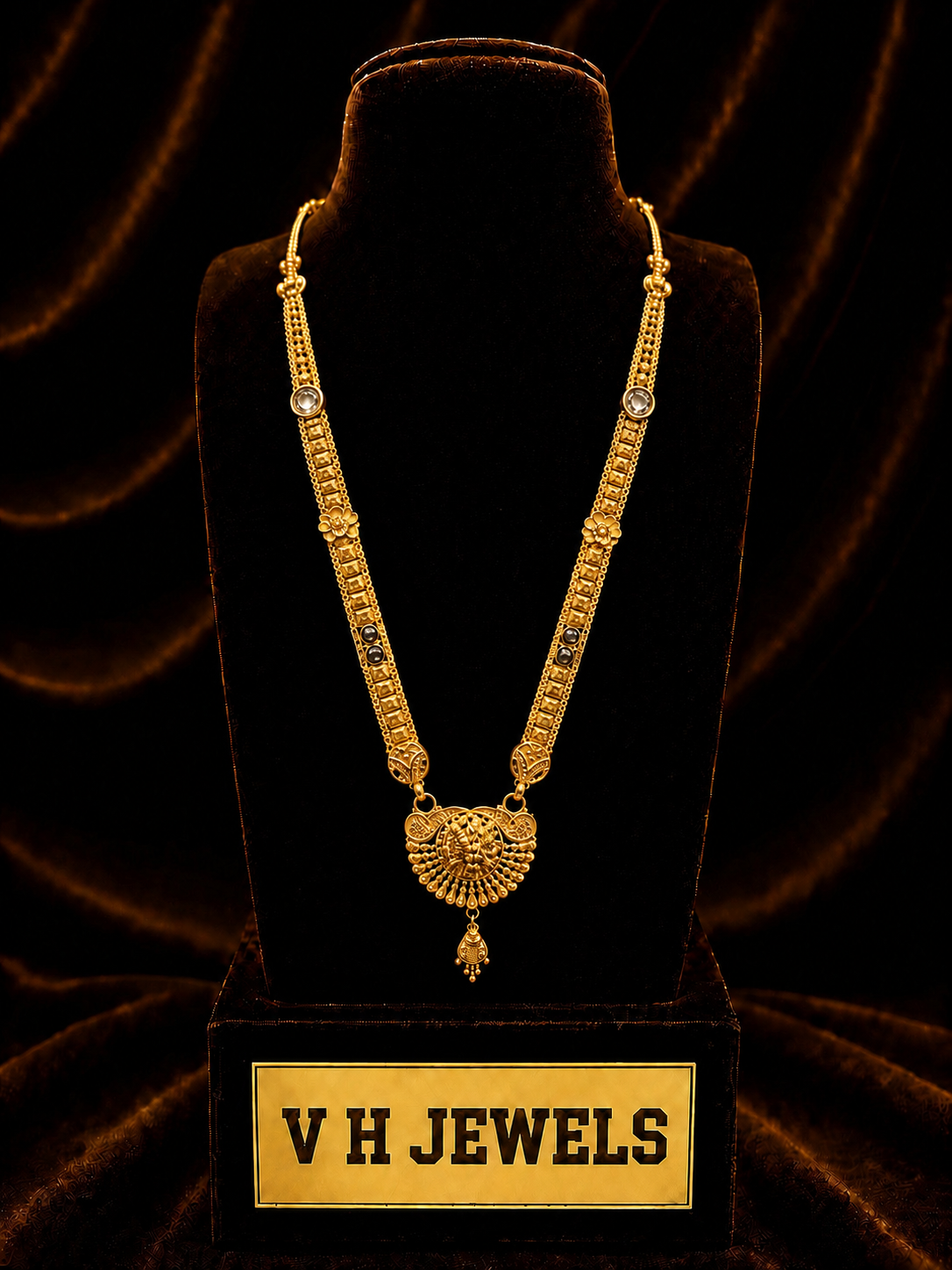 Luxury Grand 916 Gold Mangalsutra for Women | VH Jewels