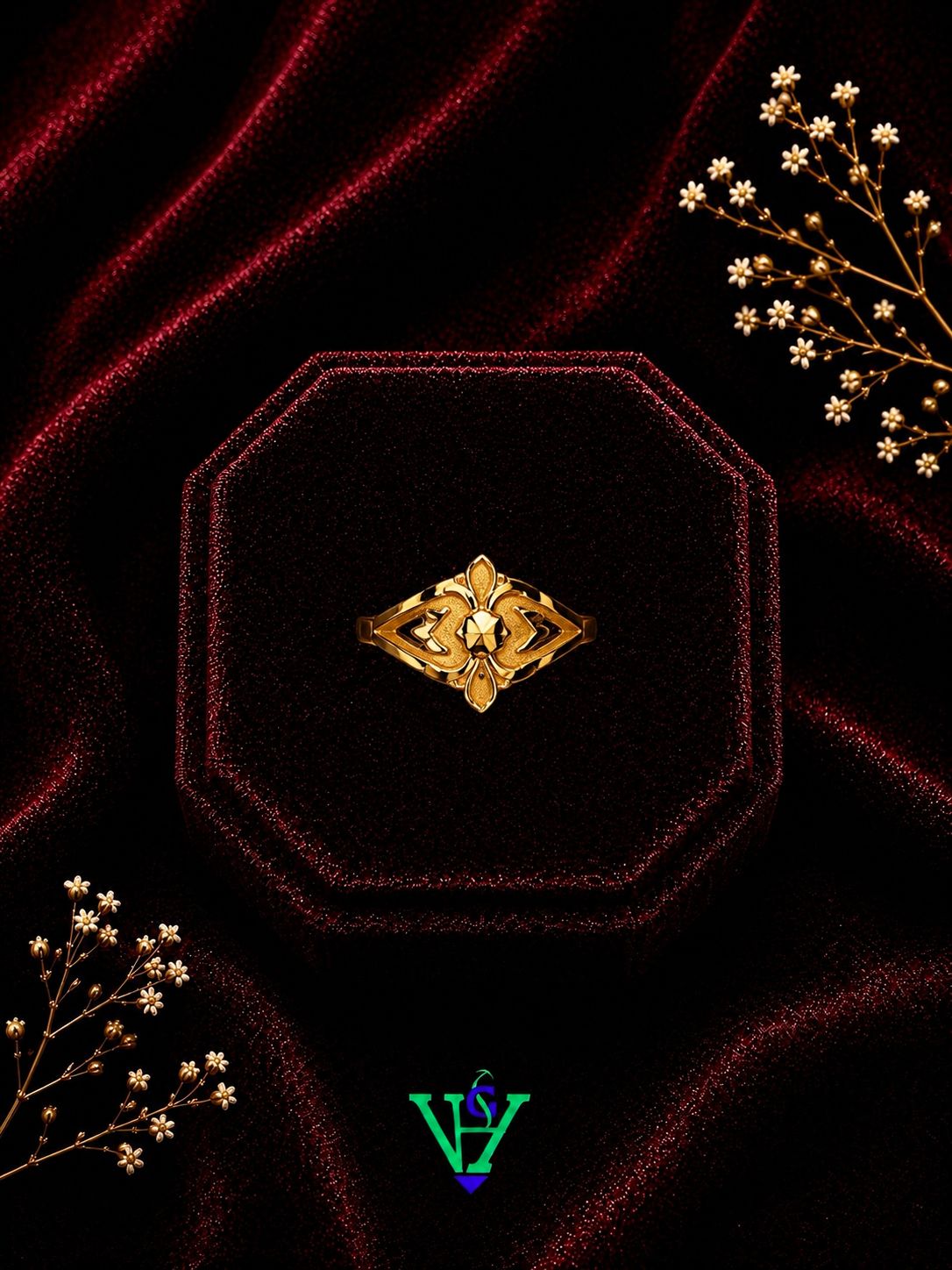 Daily Wear Simple 22K Gold Ring