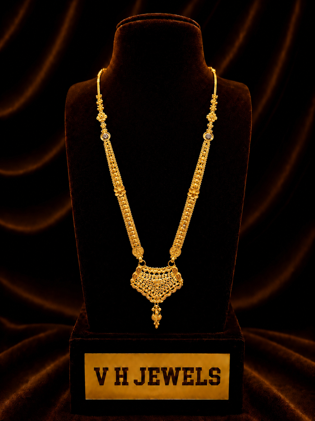 Lightweight Everyday 916 Gold Mangalsutra | VH Jewels