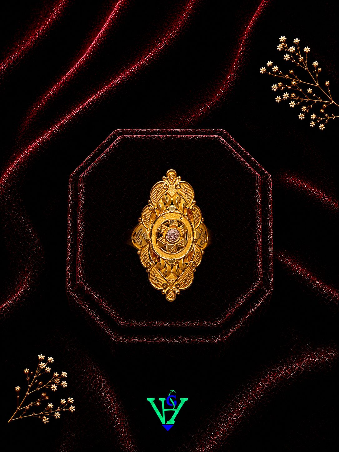 Kids 22K Gold Ring