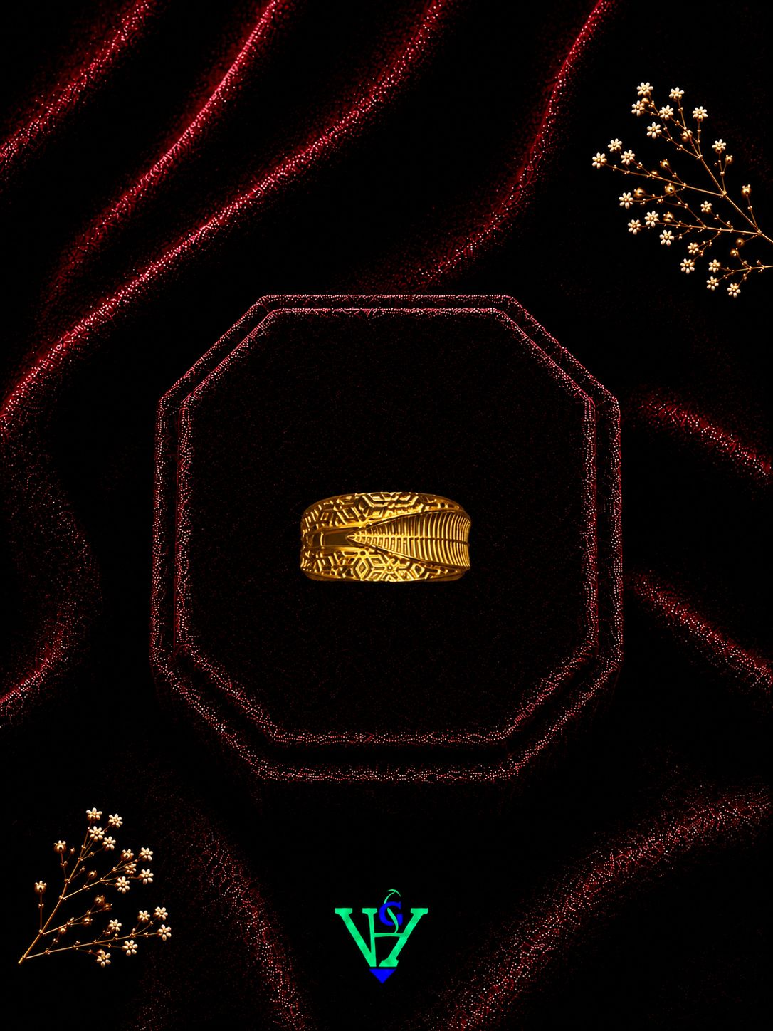 Festive Wear 22K Gold Ring